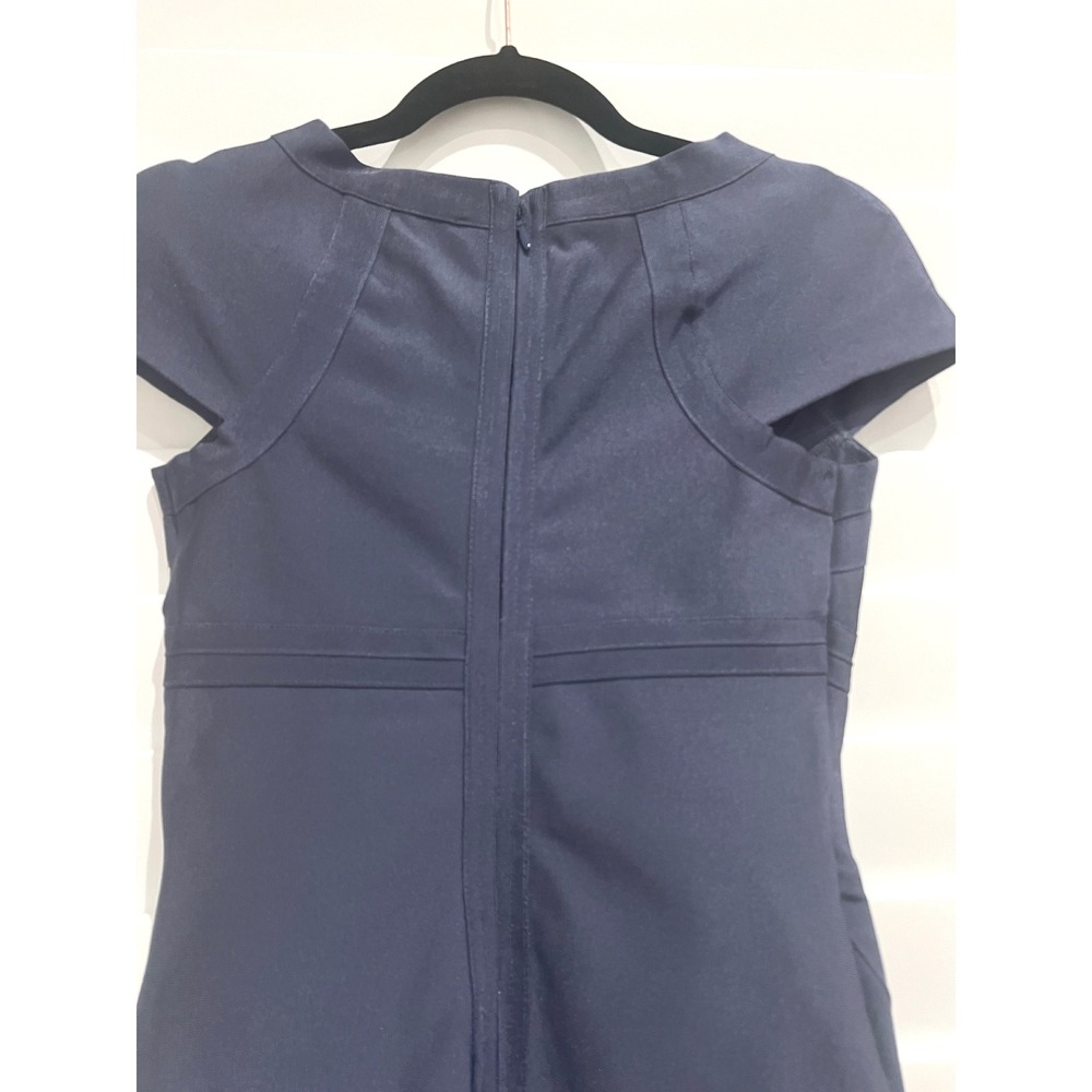NWT WOW Couture Blue Cutout Bandage Bodycon Mini Dress Small - Picture 4 of 6